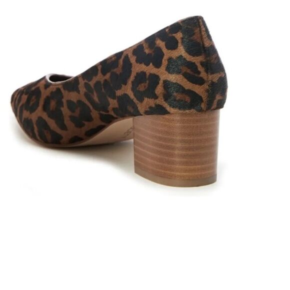 Sole Society Leopard Print Calf Hairn Pumps - Picture 3 of 9